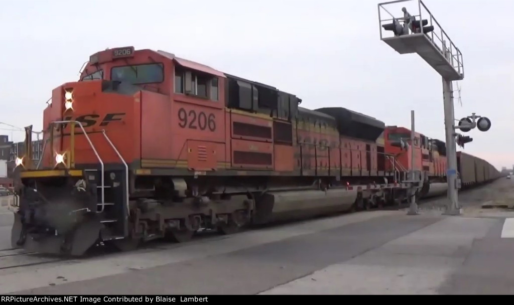 BNSF coal train